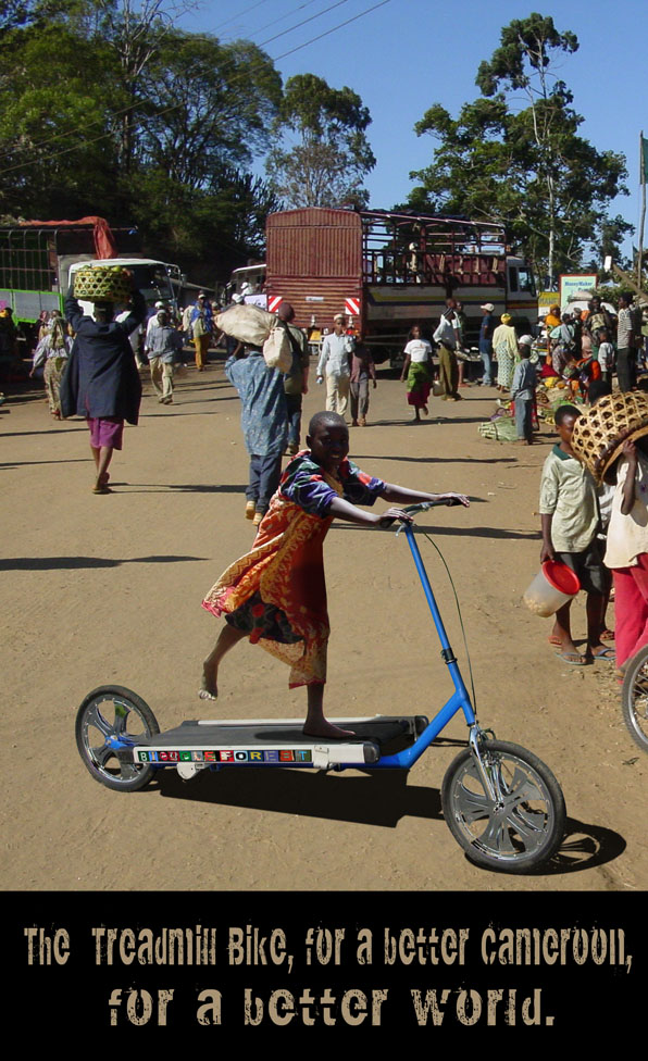 Treadmill Bike Promo for Cameroon