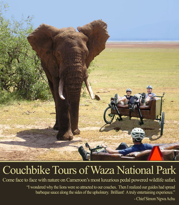 Couchbike Tours of Waza National Park