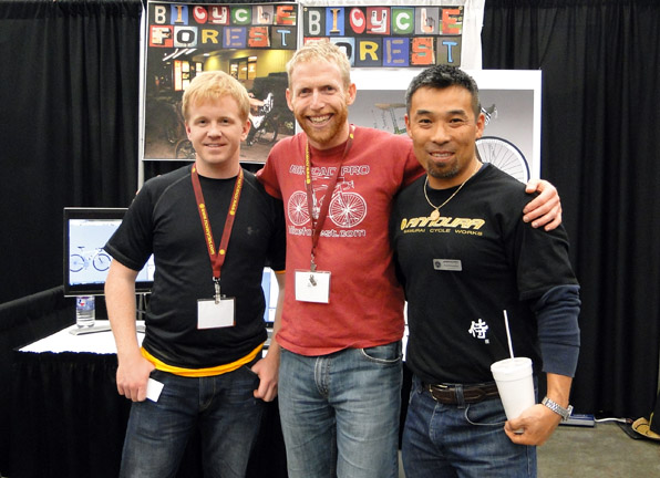 Brent with Jeff Gjertsen and Koh Annoura