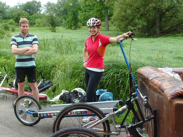 Gadget Show Film Shoot with the Bicycle Forest