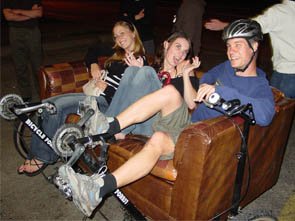 Couchbike bachelor party