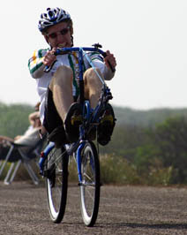 Rowingbike sprinting