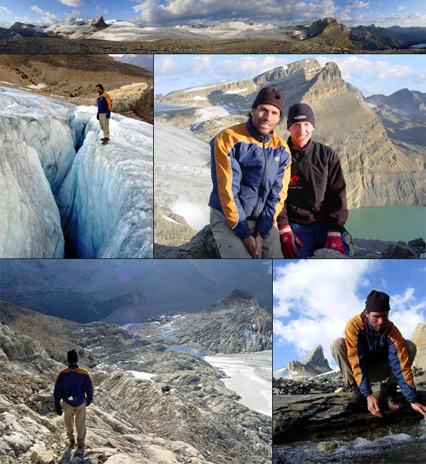 Photos from the Bow Glacier
