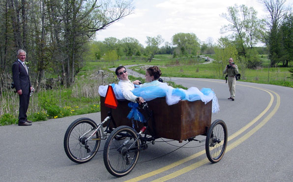 Couchbike wedding