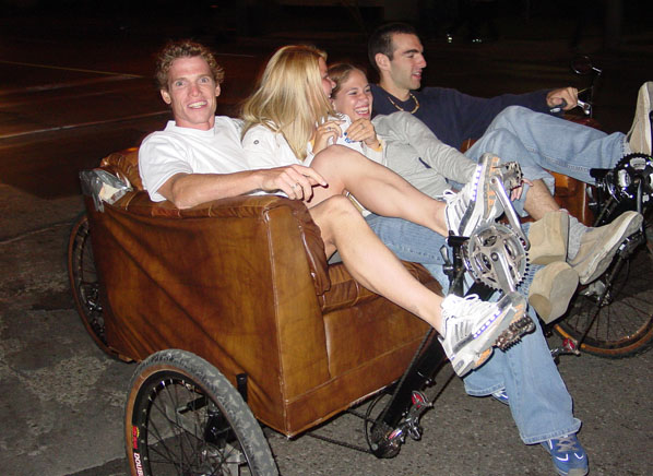 Couchbike taxi