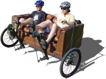 Couchbike rental bicycle
