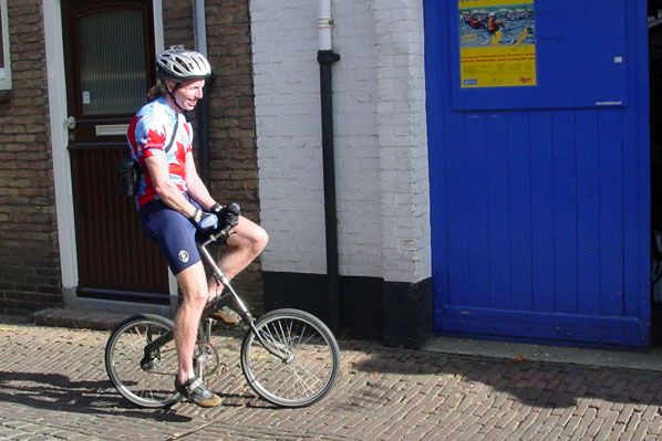 Derk Thijs' wacky bicycle