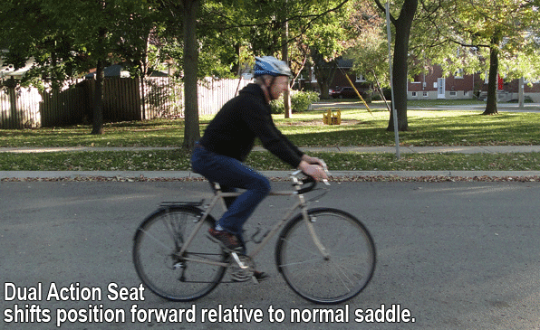 Dual action saddle comparison Dual action saddle comparison