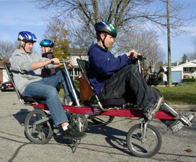 Bike day with the scouts