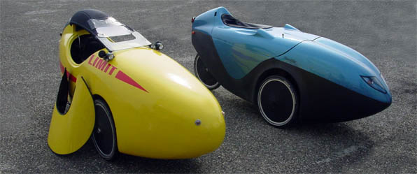Fully faired recumbent trikes Fully faired recumbent trikes