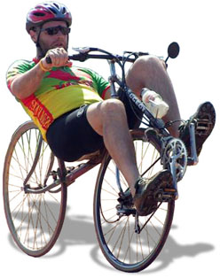 Marvin Penner's Front Wheel Drive Recumbent