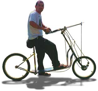 Handpowered Scooter