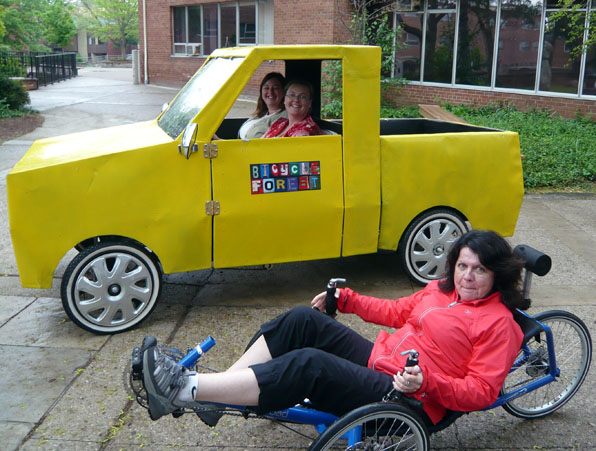 Bicycle Pickup Truck and Recumbent Trike