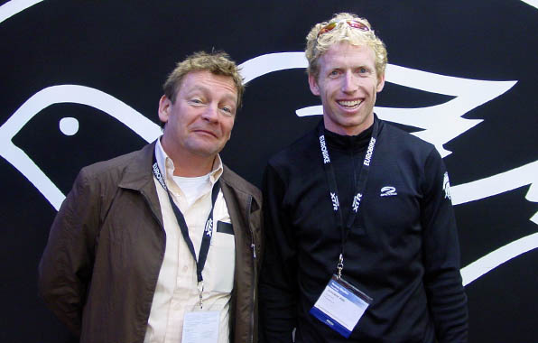 Neil Hassan and Brent Curry at Eurobike 2006