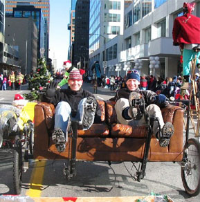 Couchbike in Ottawa Toy Parade