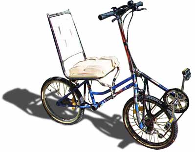 Front wheel drive recumbent