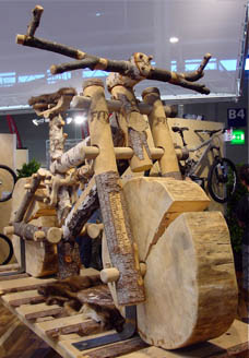 Rocky Mountain Wooden Bike