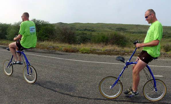 Derk's two seater funny bike Derk's two seater funny bike
