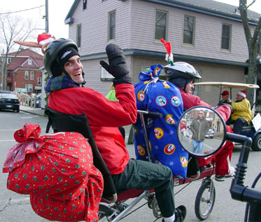 BikeE E2 Tandem in parade