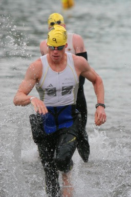 Ironman Canada Swim Exit
