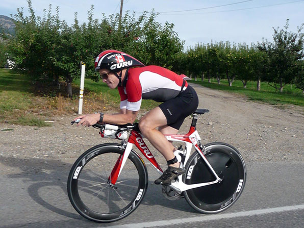 Ironman Canada Bike Scott Curry