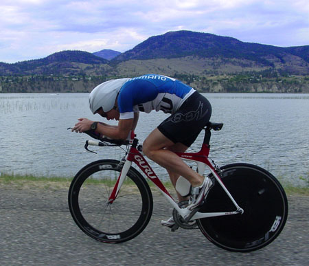 Scott Curry the day before Ironman Canada 2009