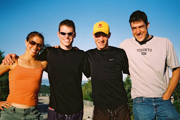 Tara, Scott, Jonathan and Fred