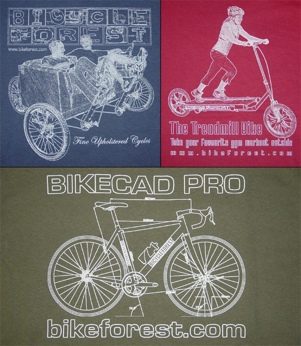 Bicycle Forest T-Shirts