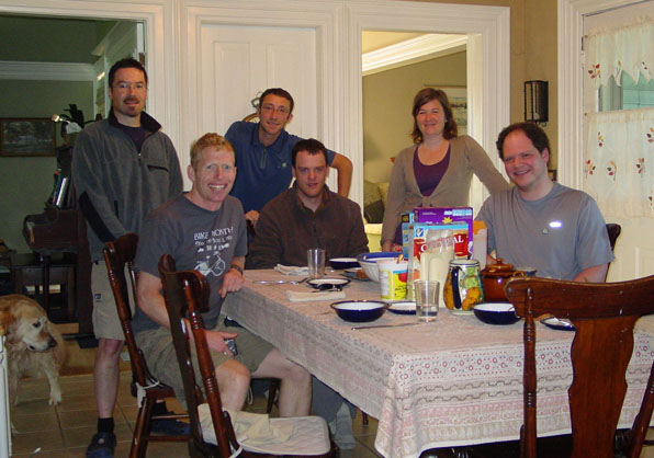 Breakfast at the Humphrey's