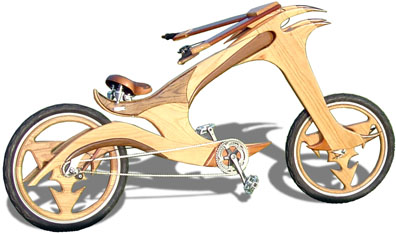 Wooden Chopper Bike