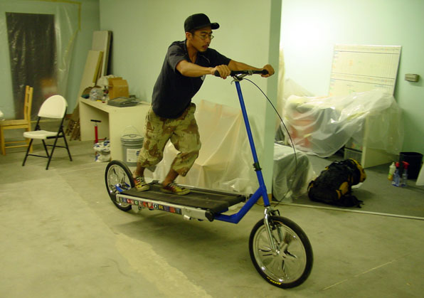 Treadmill Bike in L.A.