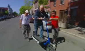 Treadmill Bike on Le banc d'essai du peuple